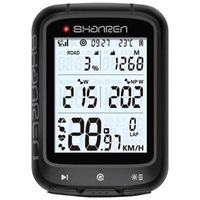 ciclocomputador shanren miles con gps ant