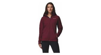Chaqueta softshell columbia cascade ridge iii burdeos  mujer