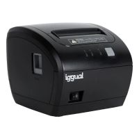 iggual tp easy 80 impresora termica de tickets usbrj11 wifi negra