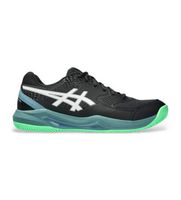 asics para hombre 1041a414 zapatillas gel-dedicate 8 padel negro verde 40 plano cordones casual deportivo multideporte