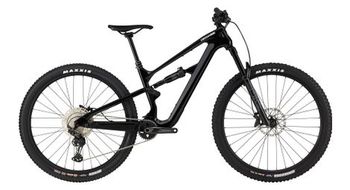 Bicicleta de montana cannondale habit carbon 2 shimano slx xt 12v 29   todo suspension negra