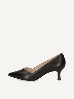 CAPRICE Pumps, black, made of Leather with Queenie, Size 41
