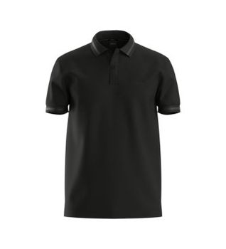 BOSS para hombre. 50554574 Polo Pio (L), Negro, Casual, Algodón, Manga corta