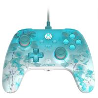 mando gamesir t7 pro floral con cable para pc y xbox