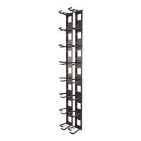 panel de gestion de cables apc ar8442 negro 182 kg