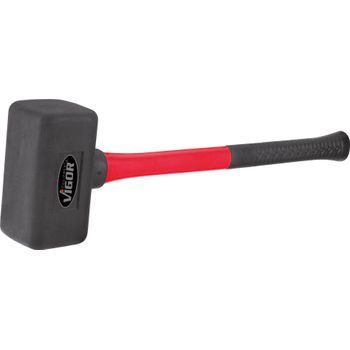 Vigor V2235 Martillo De Goma, 2,5 Kg ∙490 Mm