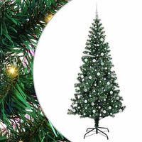 arbol de navidad  decoraciones de navidad artificial preiluminado verde 240 cm