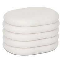 puff banco madera y poliuretano almacenaje 59x45x40 cm blanco