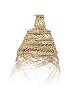 lampara esparto luzmela 5c 35  o 35cm - alto 35cm  artesania espanola