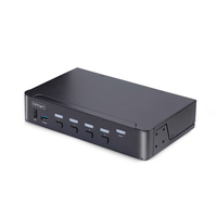switch kvm de 4 puertos displayport 8k 60hz dp 14 - 6x usb