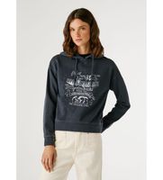 pepe jeans para mujer pl5800010 sudadera blake gris l algodon manga larga