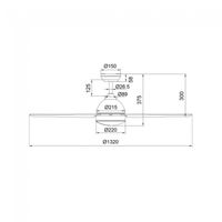 ventilador led casone 24w