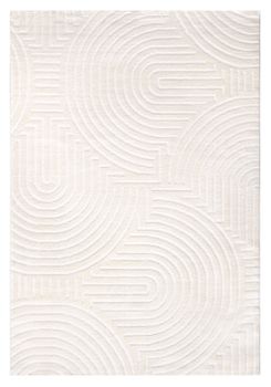 Alfombra moderna Lusenta beige 160x220 cm
