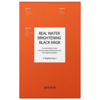 Real water brightening black mask