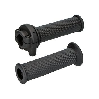 Acelerador 22mm doble-cable desmo Tommaselli SBK negro