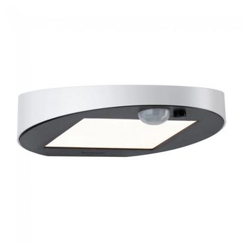 Aplique solar led ryse con sensor de movimiento (1,2w)