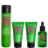 matrix food for soft shampoo oil and 2 x travel size conditioners bundle with avocado oil and hyaluronic acid for dry hair