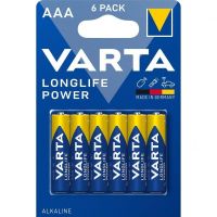 varta longlife power pack 6 pilas aaa lr03
