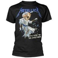 metallica camiseta doris para hombre