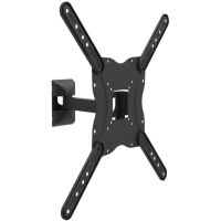 equip soporte de pared para pantalla 13 - 55 brazo inclinable y giratorio hasta 30kg