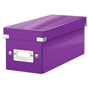 Leitz 6041 WOW Caja de CD Violeta
