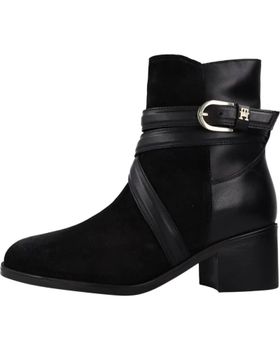 de TOMMY HILFIGER BOTINES MUJER MODELO ELEVATED ESS THERMO MIDH COLOR NEGRO BD BDS