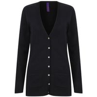 henbury chaqueta de punto fine knit para mujer