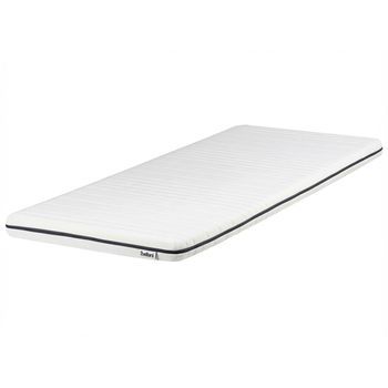Colchón De Espuma Blanco Funda Extraíble Con Cremallera 90 X 200 Cm Precious