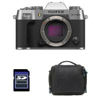 camara mirrorless fujifilm x-t50 plata 402mp 62k30p sensor aps-c wifi bluetooth