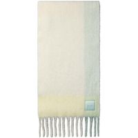 calvin klein jeans bufanda patch brushed checked scarf para mujer