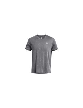 Camiseta de Running Under Armour Launch Splatter Hombre Gris