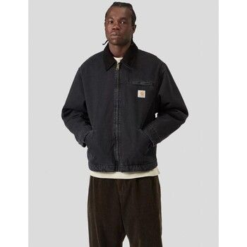 Carhartt Chaquetas CHAQUETA OG DETROIT JACKET BLACK-STONE WASHED para hombre