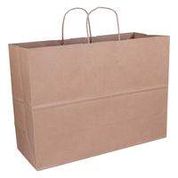 bolsa de papel marron 450 x 330 x 170 mm 100 unidades