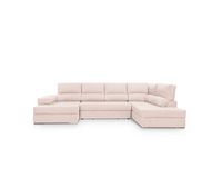 rinconera con cama 5 plazas bari xxl lado derecho color beige