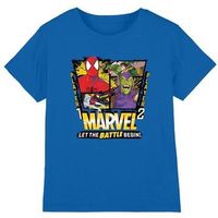 marvel tops y camisetas let the battle begin para nina