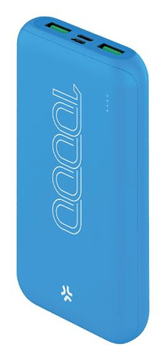 POWERBANK 10000 MAH USB-C AZUL