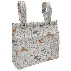 2024 Bolso Polipiel Estampada Selva Dydados Polipiel Estampada Tejido Impermeable
