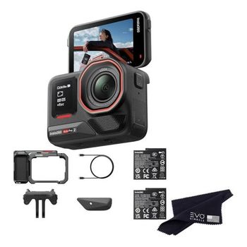 Insta360 Ace Pro - Paquete Xplorer de 2 baterías duales, cámara de acción impermeable 8K codiseñada con Leica, sensor insignia de 1/1.3 pulgadas, 8K30fps, 4K60fps, pantalla abatible de 2.5 pulgadas