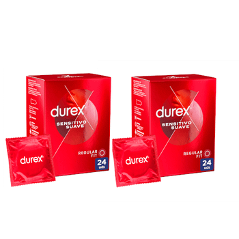 Durex Preservativos Sensitivo Suave 2x24 unidades