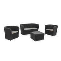 conjunto de jardin nova confort antracita shaf