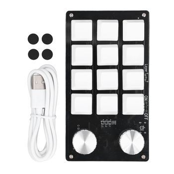 Teclado Rotatorio De 12 Teclas (programable Y Polvoresistente)