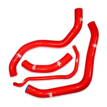 Tubo radiador Suzuki GSX-R 1000 '17-'20 kit Samco rojo