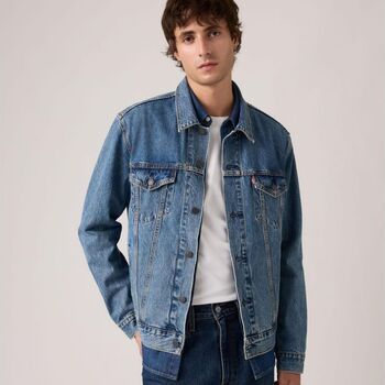 Levis Chaquetas 72334-0773 THE TRUCKER JACKET-WASHED AWAY T para hombre