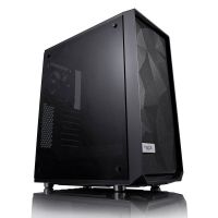 fractal design meshify c midi tower cristal templado usb 30 negra