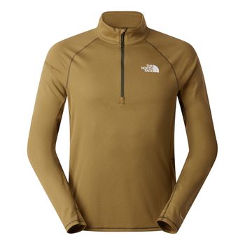 The North Face Sunriser 1/4 Zip Camiseta de running Hombres - marrón