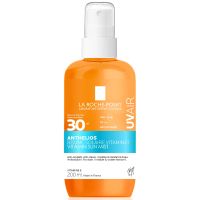 la roche posay anthelios uvair vitamin sun mist spf30 high uv protection with vitamin e  hyaluronic acid200ml