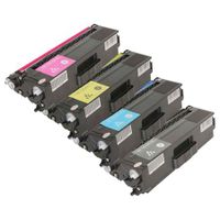 compatible multipack brother tn329bky full set extra high capacity toner cartridges 4 pack