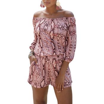 Lascana Mono Traje de verano Snake para mujer