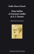 notas ineditas al cancionero inedito de asnavarro