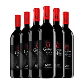 Cortijo De Jara Vino Tinto Vino Roble 75 Cl 15.5% Vol. (pack De 6 Unidades)